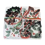Holly Cookie Cutters Color Set of 7