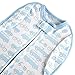 Woombie Convertible Nursery Swaddling Blanket, Swaddle Converts to Wearable Blanket for Babies Up to 6 Months, Beep Beep, 14-19 lbs