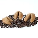 100 Personalized Fortune Cookies - Cappuccino