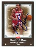 Maurice Cheeks Autographed/Hand Signed Basketball Card (Philadelphia 76ers) 2006 Fleer Greats of the