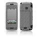 Black Carbon Fiber Weave Design Protective Skin Decal Cover for LG Voyager VX10K VX10000 Cell Phone