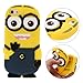 3D Despicable Me II Minions Style Silicone Case for iPhone 5 & 5S (Dark Blue)