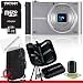 Samsung ST200F SMART Long Zoom Digital Camera (Silver) 16GB Package 2