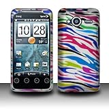 HTC Evo Shift 4G Sprint Rubberized Designer HARD PROTECTOR COVER CASE SNAP  ....