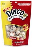 Dingo Mini Bones 21-Pack Value Bag, 9-Ounce