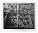 Historic Print (L): The St. Louis Bridge: Sinking East Abutment. Laying masonry on th...