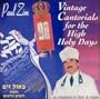 Vintage Cantorials for the High Holy Days