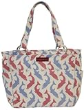 Bungalow360 Isabella Dolphin Vegan Canvas Pocket Bag