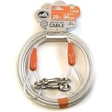 Pet Champion Large Tie Out Cable for Dogs Up to 90-Pound