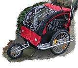 RED LOON TJ2 Kinderanh�nger + Jogger f�r 2 Kinder NEU