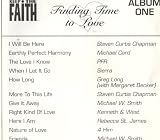 Keep the Faith : Finding Time to Love