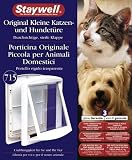 Eigenschaften Staywell  / STAYWELL 715 Katzenklappe / Hundeklappe 2-Wege transparent/weiß #08141
