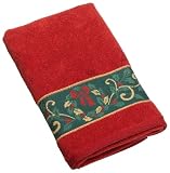 Review Lenox 047596228173 / Lenox Holly Wreath Hand Towel , Red