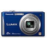 Panasonic DMC-FH25A 16.1MP Digital Camera with 8x Wide Angle Image Stabilized Zoom and 2.7 inch LCD (Blue)