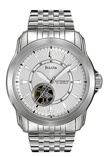 Bulova Men’s 96A100 Automatic Self-Winding Mechanical Exhibition Caseback Bracelet Watch
