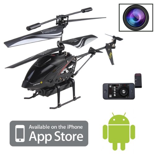 3.5CH RC Remote Control Helicopter with Camera Gyro 3.5 Channel S215 For iPhone / iPod Touch / iPad and Android