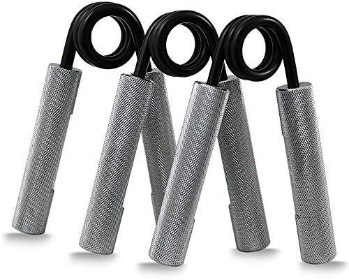 Specially Designed Hand Grippers, 250 Lbs Resistance - Grip Strengthener, Set of 3