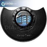 Versa-Tool MB1J 3-Inch Bi-Metal Semi-Round Flush Cut Wood and Metal Cutting Universal Oscillating Saw Blade