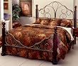 Ardisonne Bed Queen Bed Oldsilver/chrry