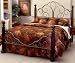 Ardisonne Bed Full Bed Oldsilver/chrry