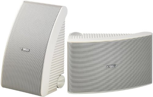 Yamaha NS AW 592 2-Wege Außenlautsprecher (150 Watt, 88 dB) Paar weiss