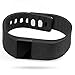 Smart Watch Pedometer Intelligent Alert Activity Sleep Wristband Tracker Blak