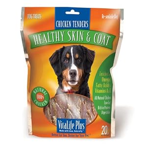 Vitalife Plus Chicken Tenders Healthy Skin & Coat 20oz - Dog Treats