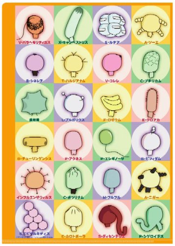 Cover image : もやしもん クリアファイル 菌図鑑 (オレンジ)