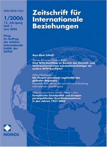 Zeitschrift für Internationale Beziehungen (ZIB)