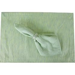 Fresh Aqua Lime Napkins and Placemats
