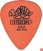 Dunlop Standard Tortex Picks, 72 Pack, Orange, .60mm