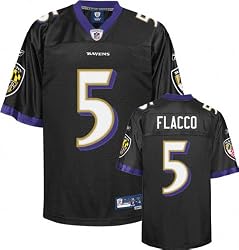 Reebok Baltimore Ravens Joe Flacco Premier Alternate Jersey