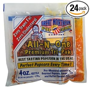 2012 Buy Best Price On Great Northern Popcorn, 4-Ounce Portion Packs Pack of 24 Deals Great Northern Popcorn
