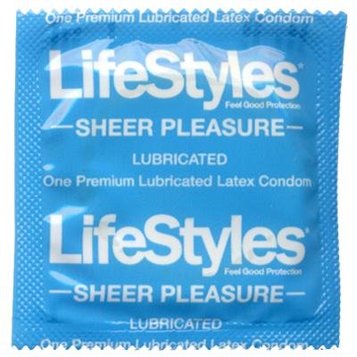 Lifestyles Sheer Pleasure Condoms 48 Pack.