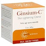 Earth Science Ginsium-C Skin Lightener, 2-Ounce Glass Jar