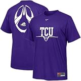 Nike Texas Christian Horned Frogs Purple Team Issue T-shirt