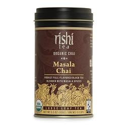 Rishi Tea Organic Masala Chai Loose Tea, 3.5-Ounce Tin (Pack of 3)