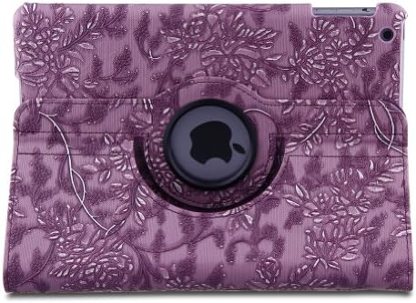 ELEOPTION® Auto Sleep/Wake Function 360 Degree Rotating Smart Case Cover for iPad Air / iPad 5