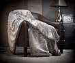 Chinchilla Faux Fur Throw Blanket Rug with Chinchilla Faux Fur on Both Sides Large 50" x 70"