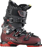 Salomon Quest Access 80 Ski Boots Dark Red Translucent/Black