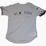 Derek Jeter New York Yankees Autographed Authentic 2008 Jersey (Away) with Final Season Patch
