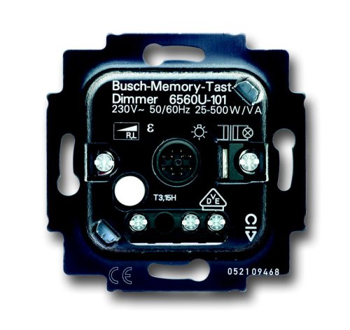 Busch-Jaeger 6560U-101 Busch-Memory-Tastdimmer Einsatz  6560 U-101