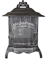 Well Traveled CICP Pagoda Cast Iron Chiminea, Pewter