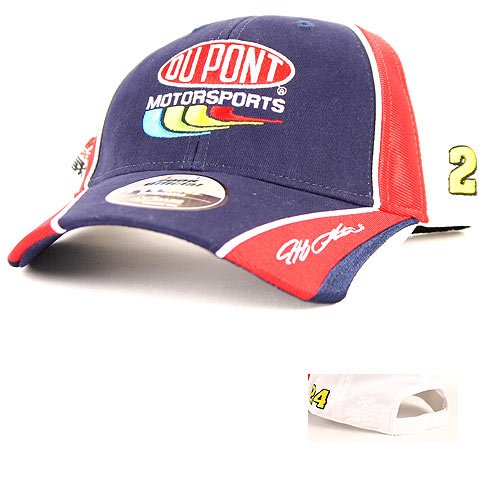 Jeff Gordon #24 Red-White-Blue Multi-Color Adjustable Baseball Hat