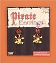 Pirate Red Glitter Earrings