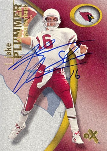 Jake Plummer Autographed/Hand Signed 2001 Fleer Card
