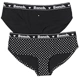 Bench Womens Two Pair Pack Hipster Briefs 12