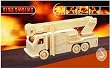 Fire Engine 3D Woodcraft Construction Kit Fire Engine 3D Woodcraft Construction Kit