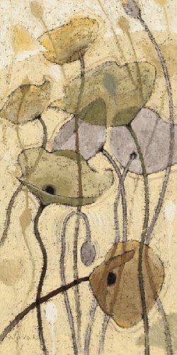 Fluidity I by Shirley Novak poster print,12 in. x 24 in.
