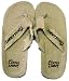 Coors Lite Beer Alcohol - Frayed Tan Mens Sandals Flip Flops